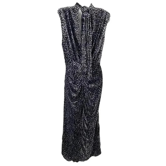 NWT Ramy Brook Lennon Velvet Leopard Print Dress size 2 - Picture 5 of 15